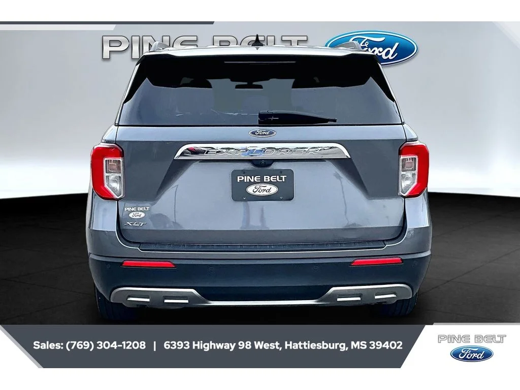 Used 2021 Carbonized Gray Metallic Ford XLT image 4