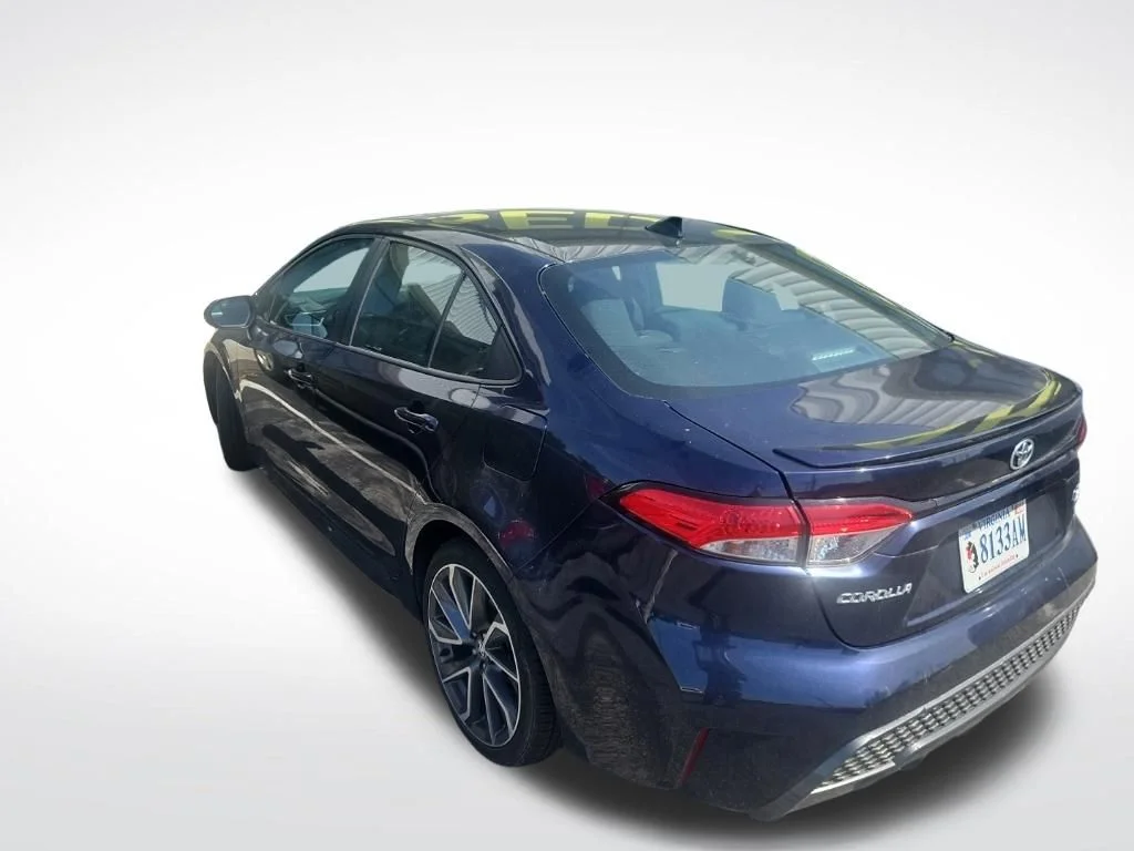 Used 2021 Blue Toyota SE image 2