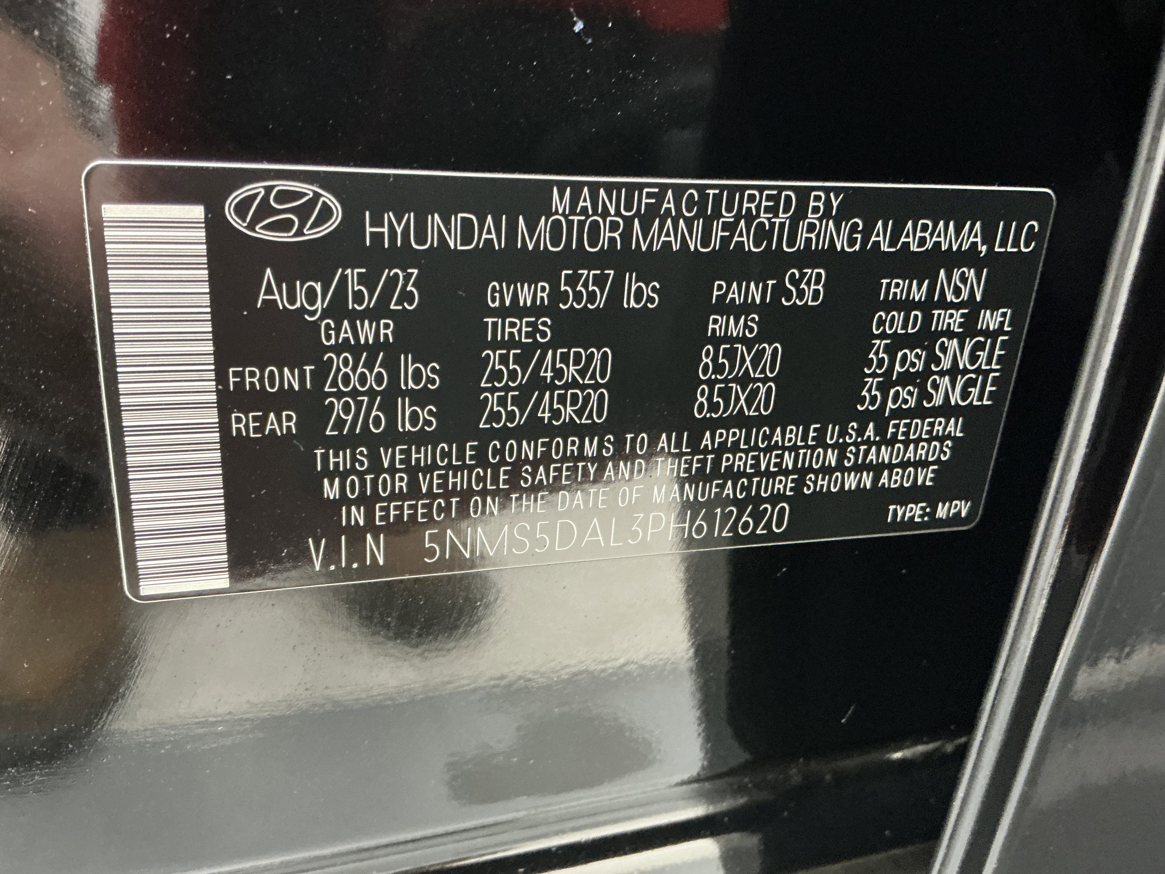 Used 2023 Twilight Black Hyundai Calligraphy image 15