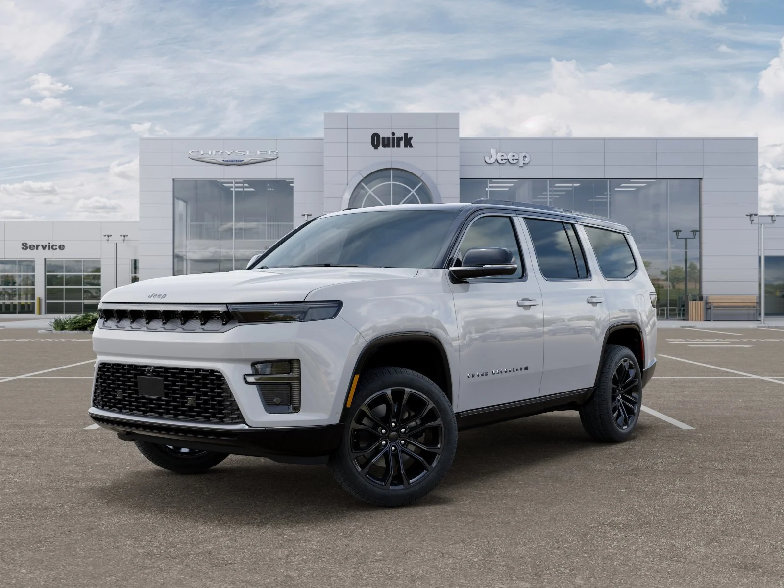 New 2026 Bright White Clearcoat Jeep Summit Reserve image 1