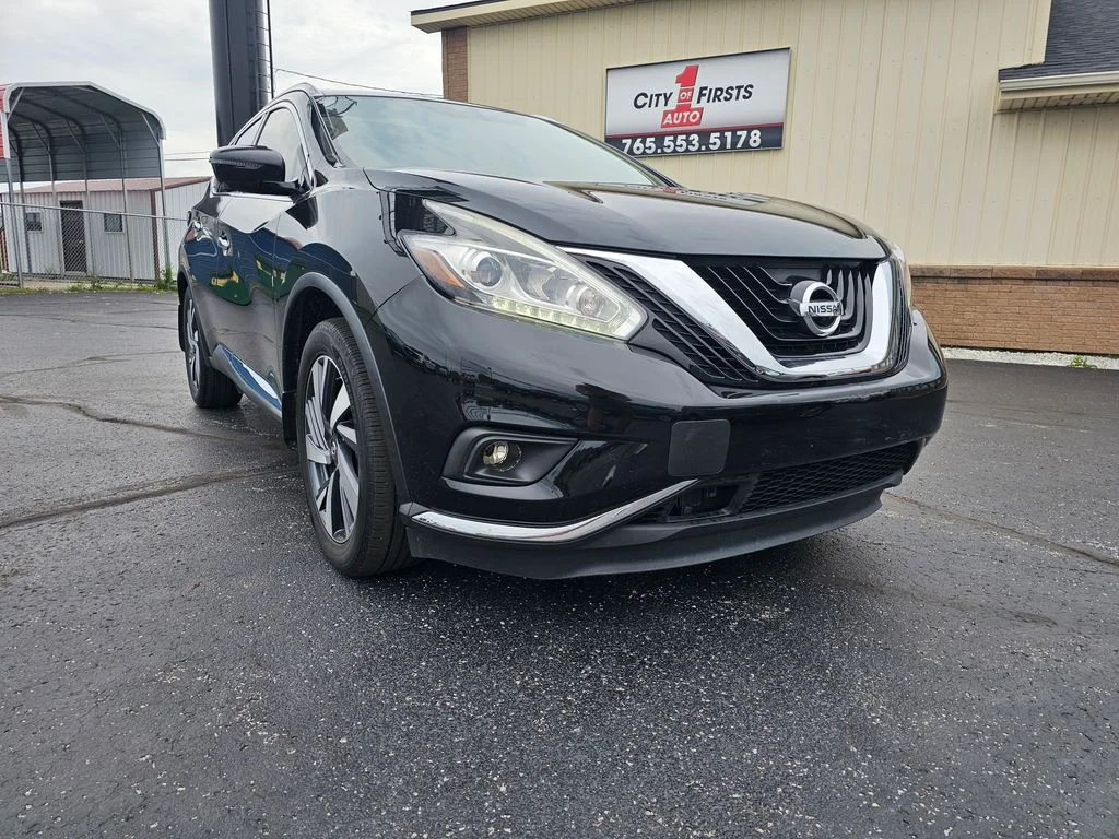 Used 2017 Nissan Murano Platinum with VIN 5N1AZ2MH7HN165771 for sale in Tipton, IN