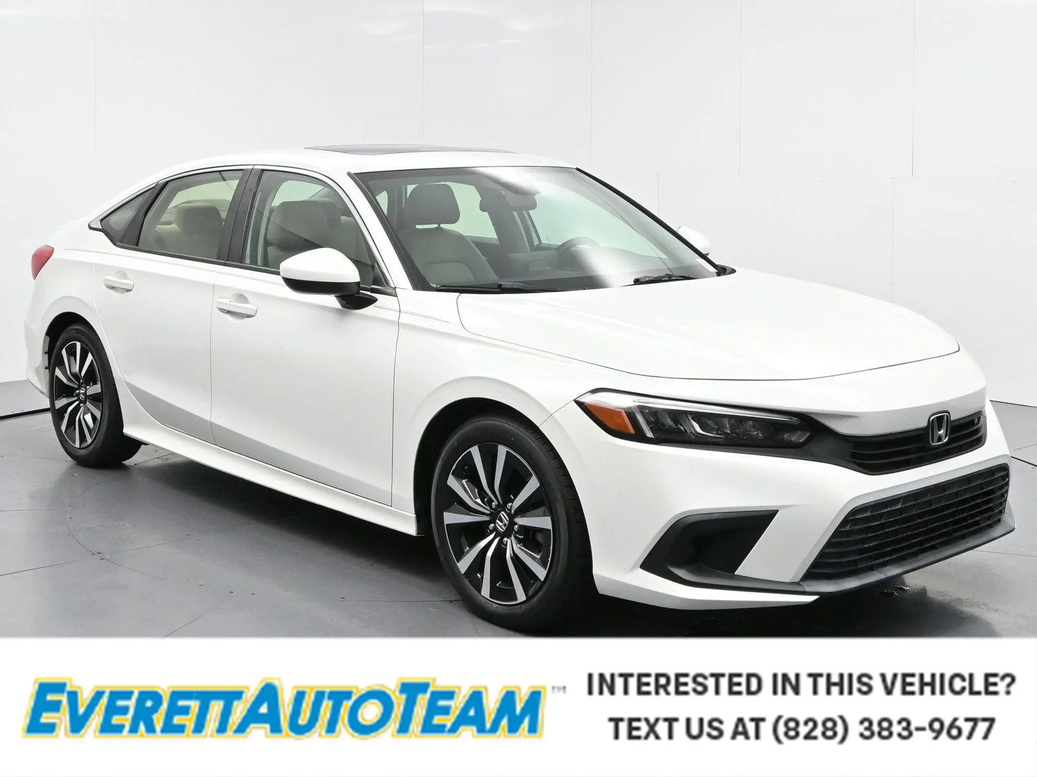 Used 2022 Platinum White Pearl Honda EX image 1