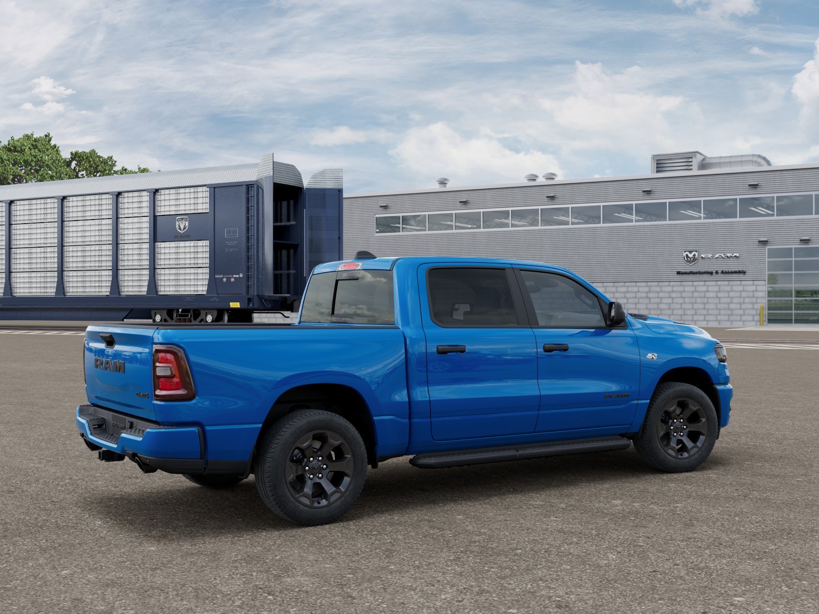 New 2026 Hydro Blue Pearlcoat RAM Express image 2