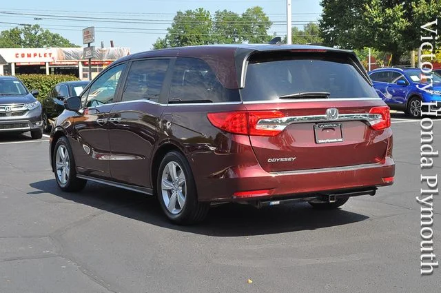 Used 2019 Deep Scarlet Pearl Honda EX image 5