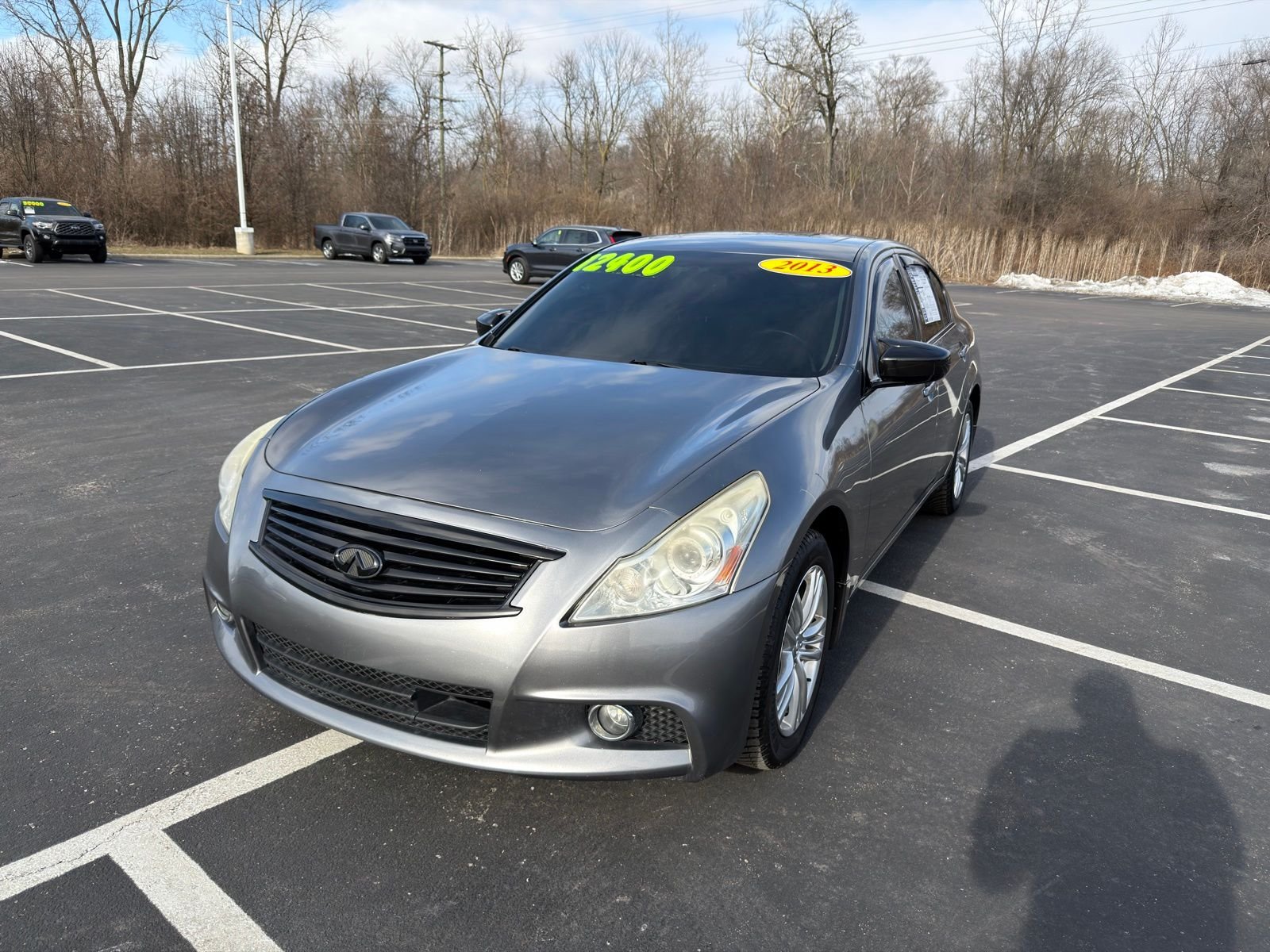 Used 2013 INFINITI G Sedan 37x with VIN JN1CV6AR7DM358003 for sale in Lima, OH