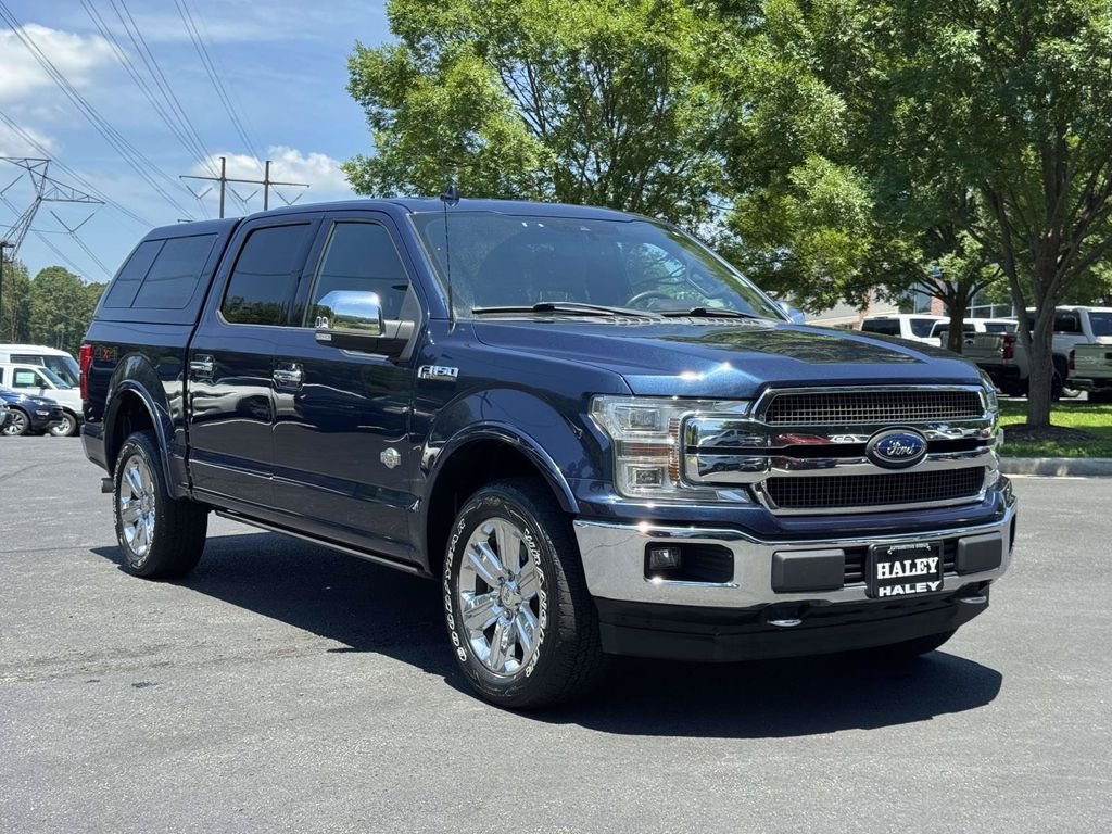 Used 2018 Blue Ford King Ranch image 2
