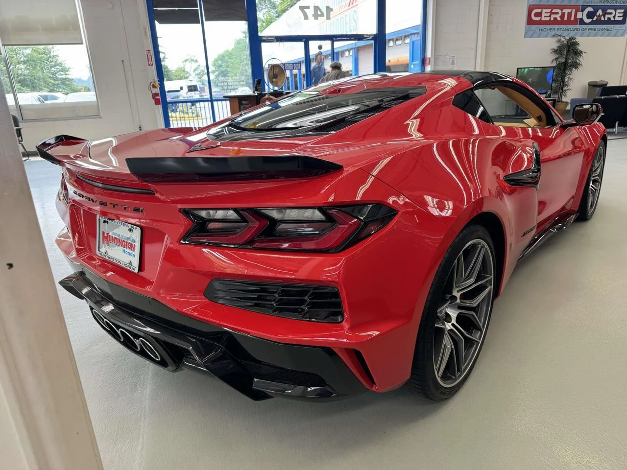 Used 2023 Torch Red Chevrolet RWD Coupe 3LZ image 6