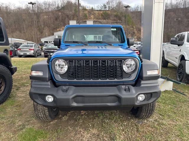 New 2026 Hydro Blue Pearl-Coat Exterior Paint Jeep Sport image 7