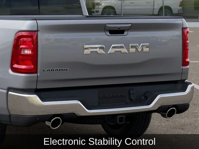 New 2026 Billet Silver Metallic Clear-Coat Exterior Paint RAM Laramie image 15