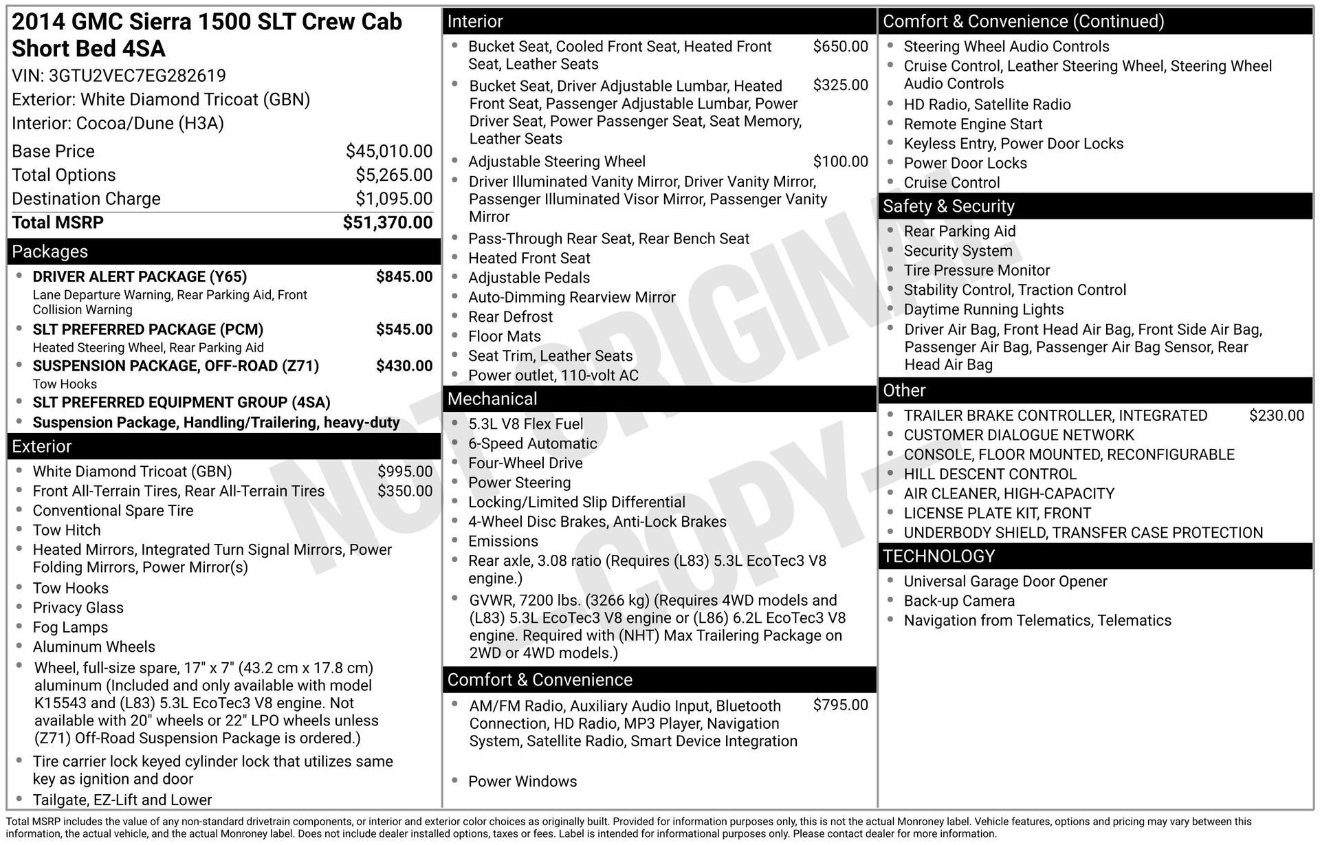 2014 GMC SIERRA - Image 3