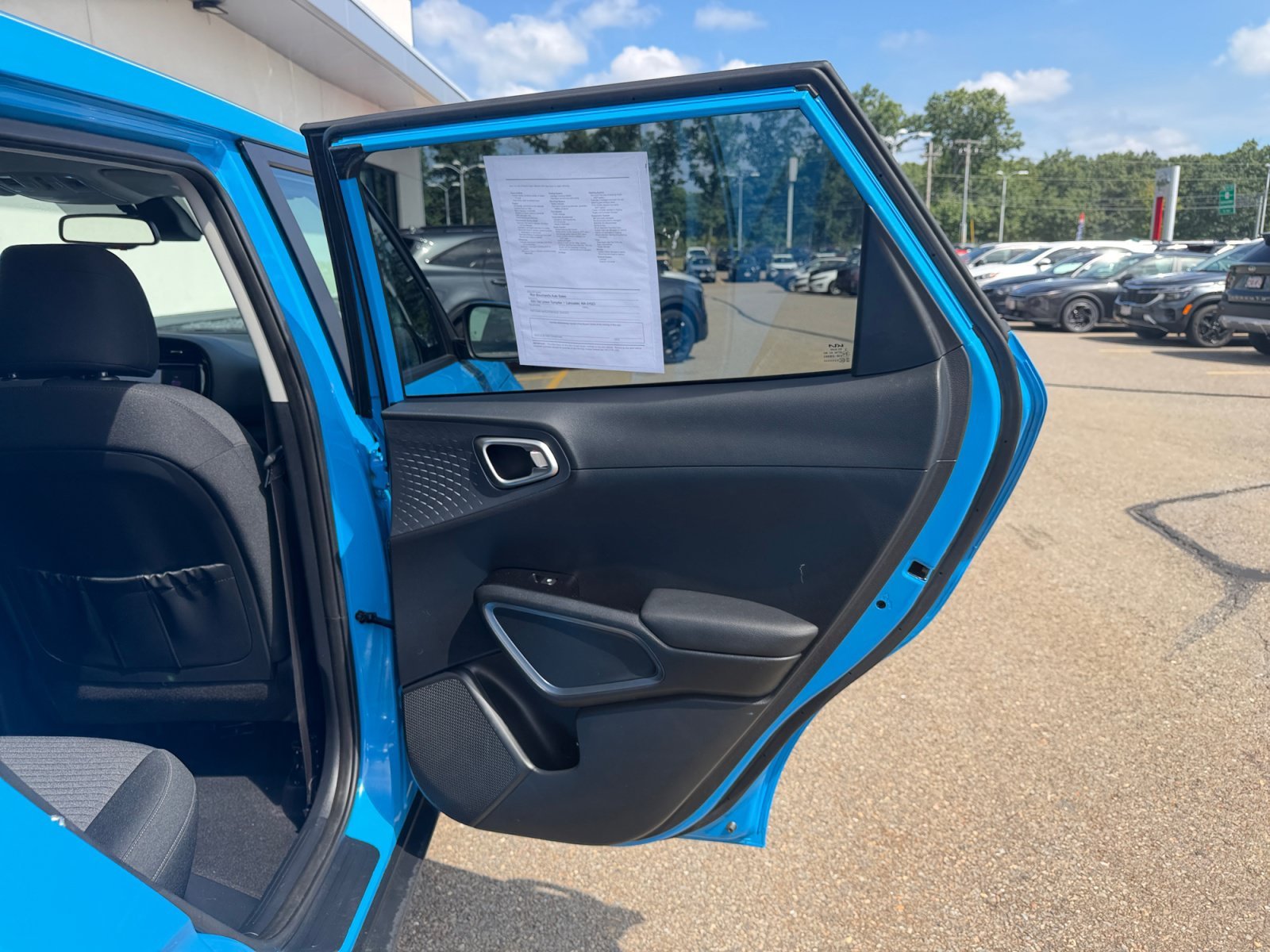 Used 2023 Surf Blue Kia EX image 37