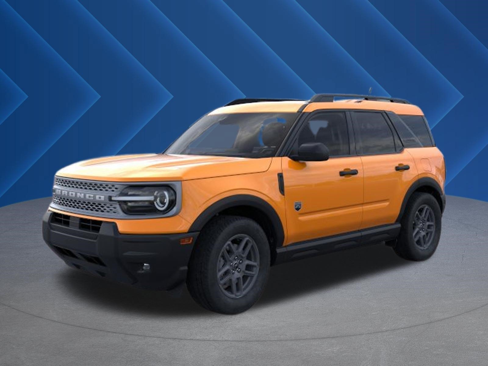 New 2026 Orange Fury Metallic Tri-Coat Ford Big Bend image 1