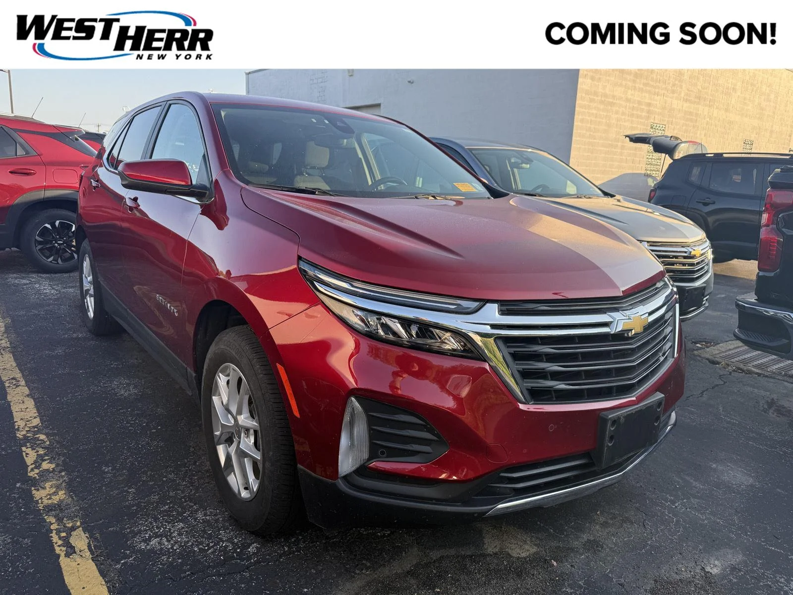 Used 2024 Radiant Red Tintcoat Chevrolet LT image 1