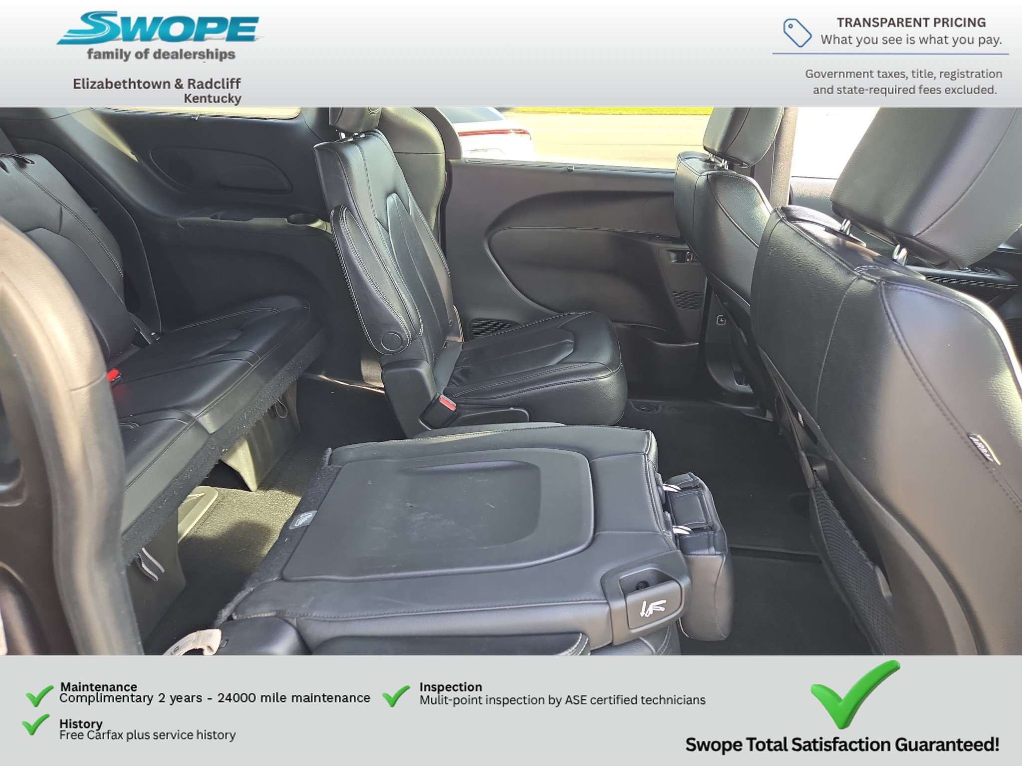 Used 2018 Granite Crystal Metallic Clearcoat Chrysler Touring L image 13