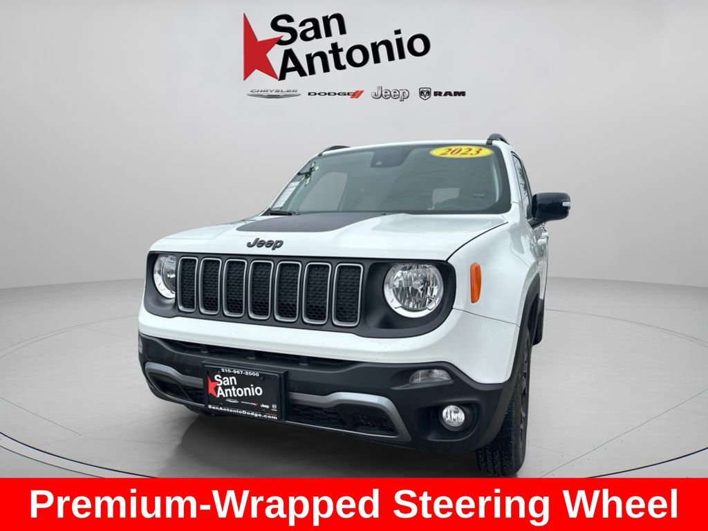 Certified Used 2023 White Jeep Altitude image 6
