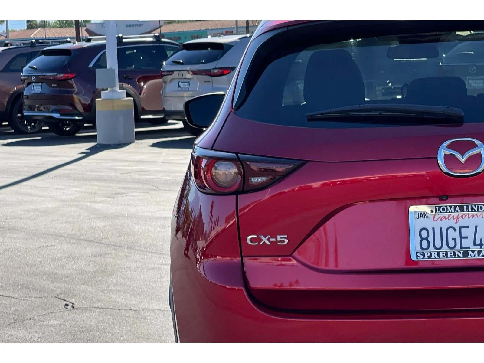 Used 2020 SOUL RED CRYSTAL Mazda Touring image 15