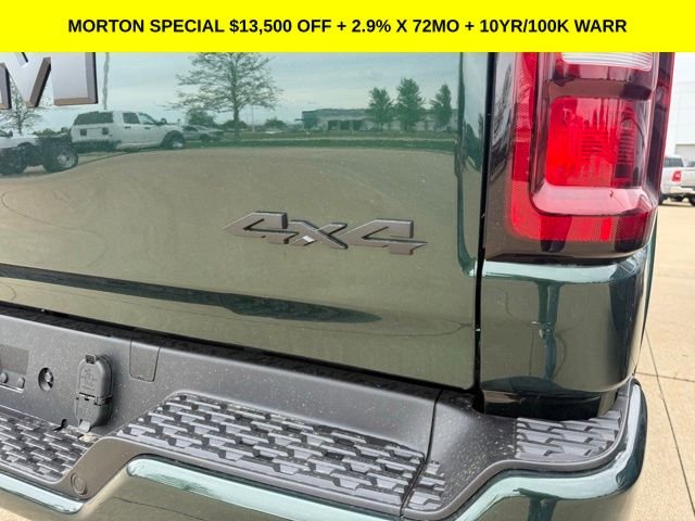 New 2026 Serrano-Green Metallic Exterior Paint Ram Big Horn/Lone Star image 12