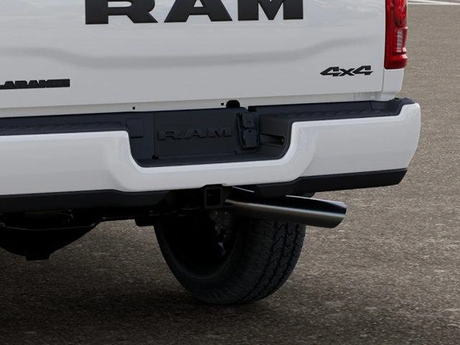 New 2027 Bright White Clear-Coat Exterior Paint RAM Laramie image 13