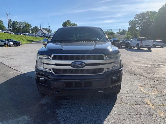 Used 2019 Blue Jeans Metallic Ford Platinum image 3