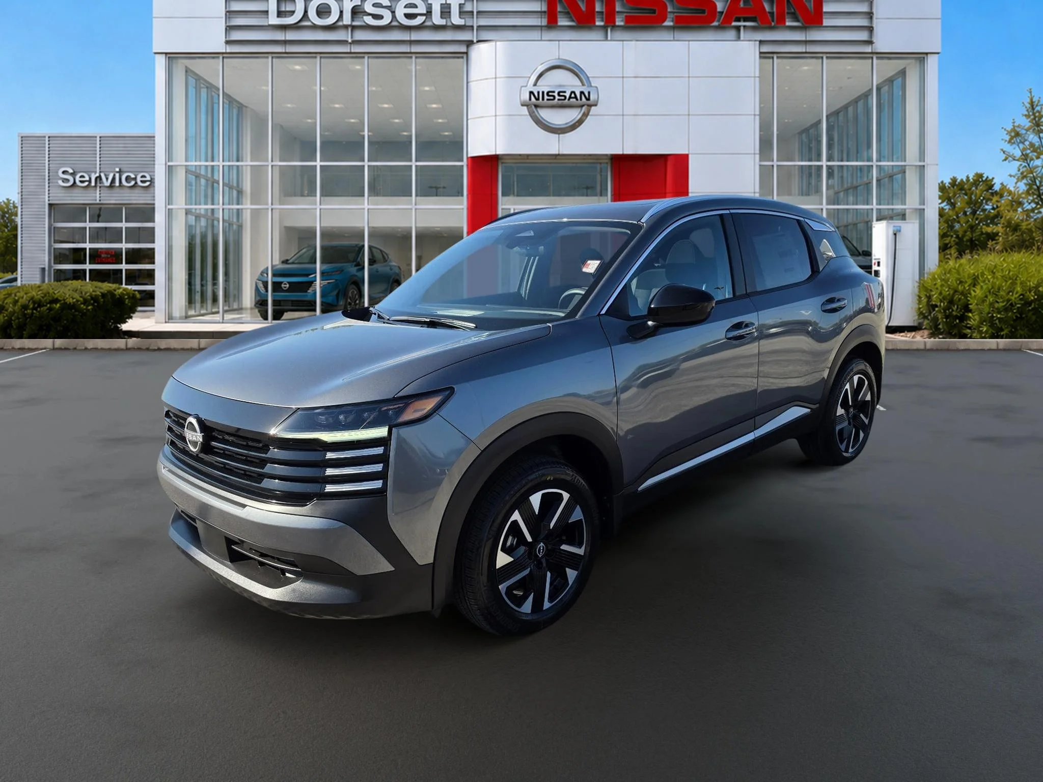 New 2027 Gun Metallic Nissan SV image 1