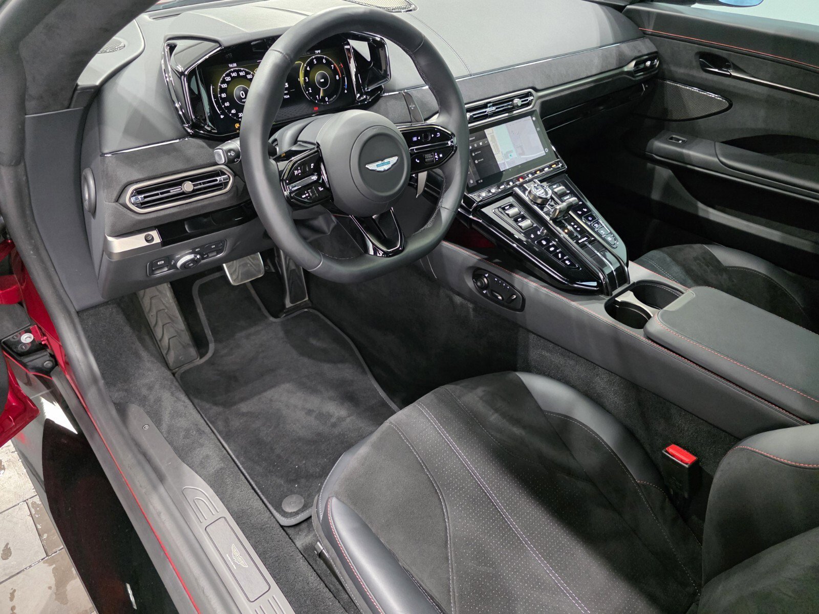 Used 2025 Hyper Red Aston Martin Coupe image 3