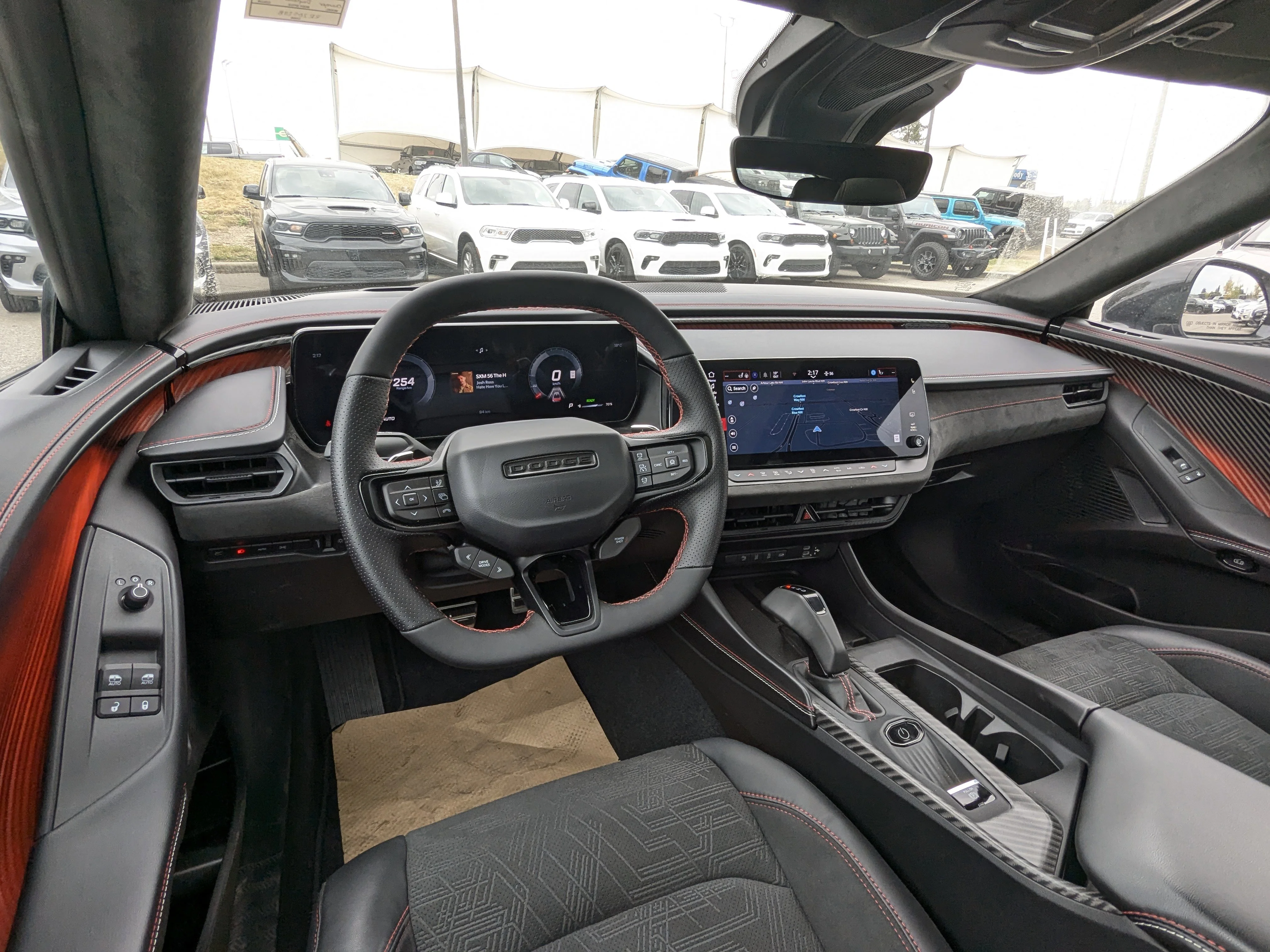 New 2024 triple nickel Dodge Scat Pack - - Dinamica Perf Seats - Plus Group - Sun & Sound - Carbon & Suade & Tons More! image 25