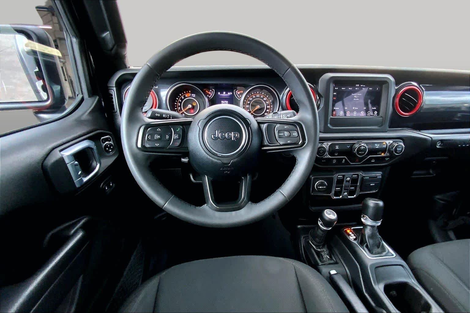 Used 2023 Black Clearcoat Jeep Sport Altitude image 6