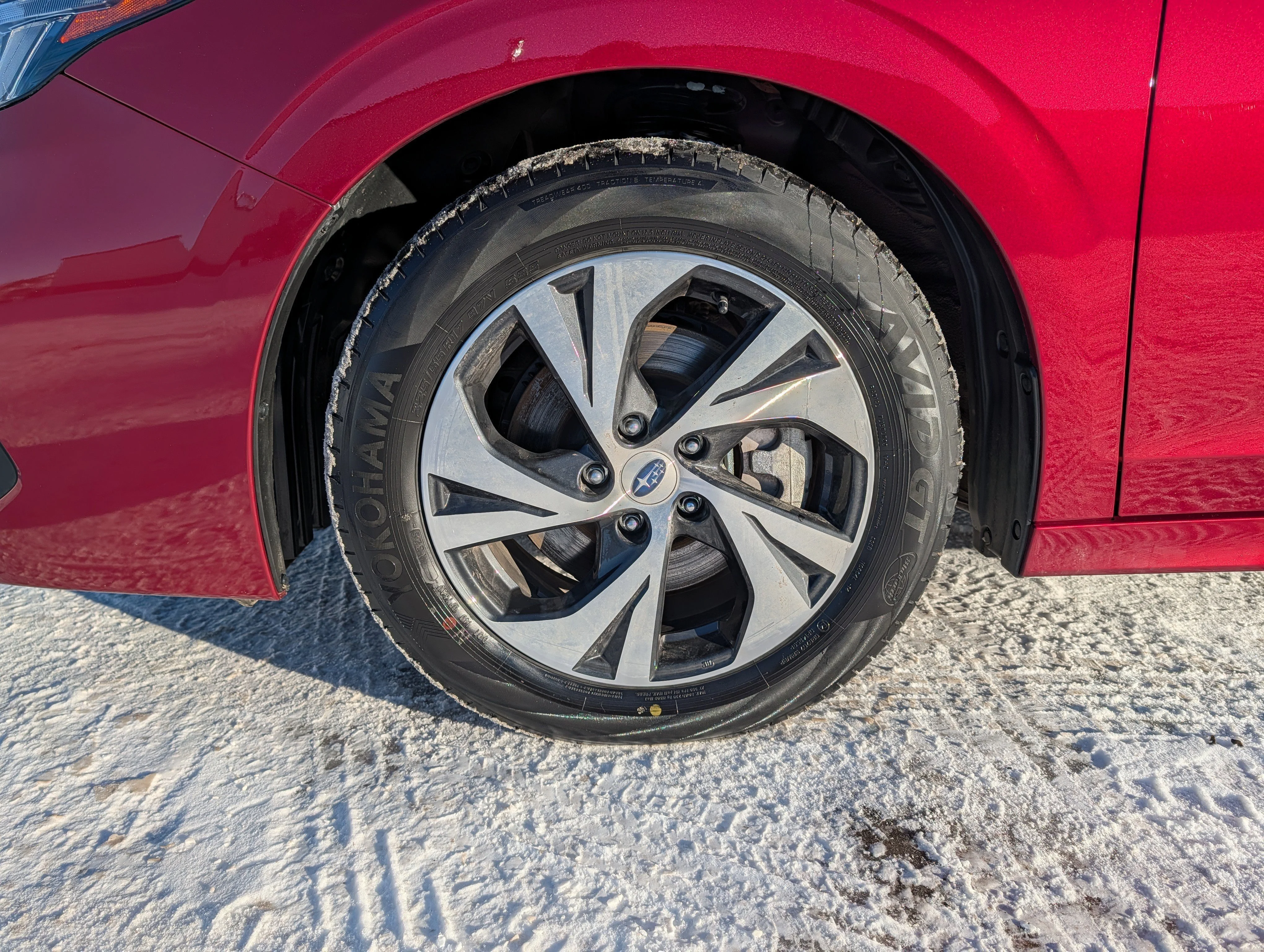 Used 2025 Crimson Red Pearl Subaru Premium image 9