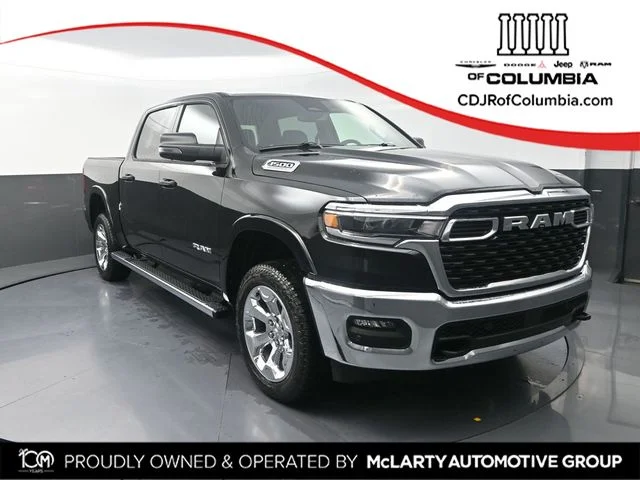 New 2026 Diamond Black Crystal Pearl-Coat Exterior Paint RAM Big Horn/Lone Star image 1