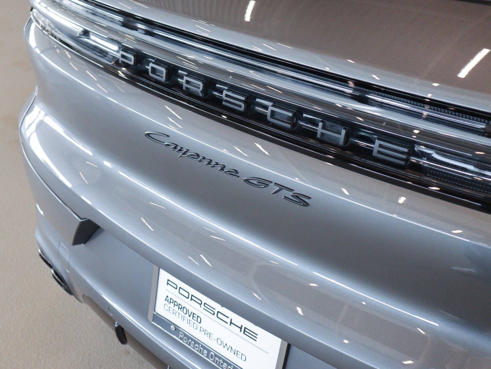 Used 2025 Quartzite Grey Metallic Porsche GTS image 29