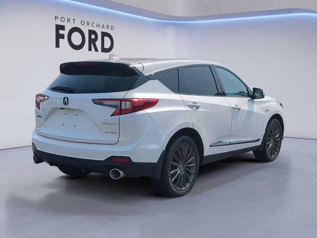 Used 2022 Platinum White Pearl Acura A-Spec Advance Package image 6