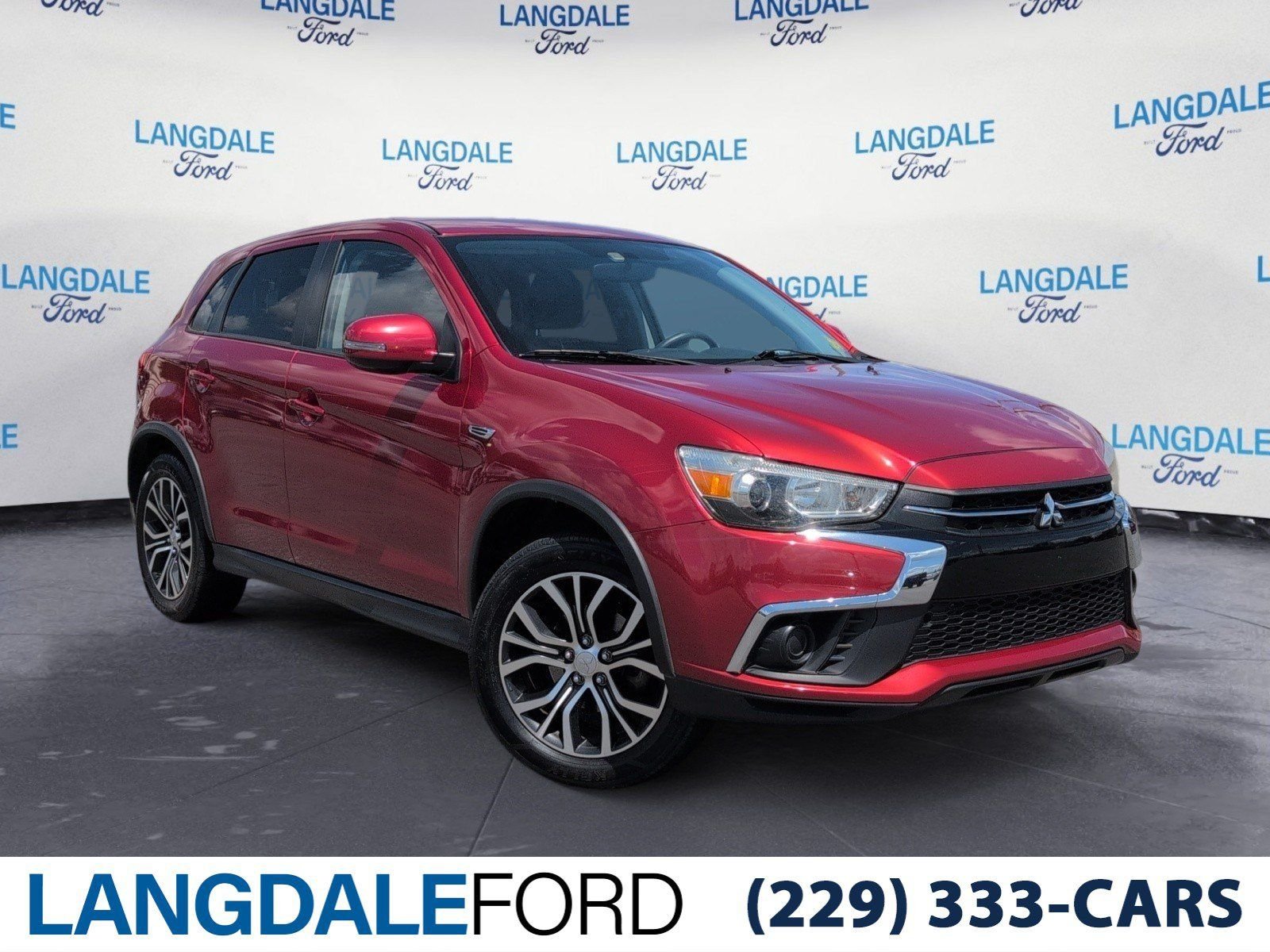 Used 2019 Rally Red Metallic Mitsubishi 2.0 ES image 1
