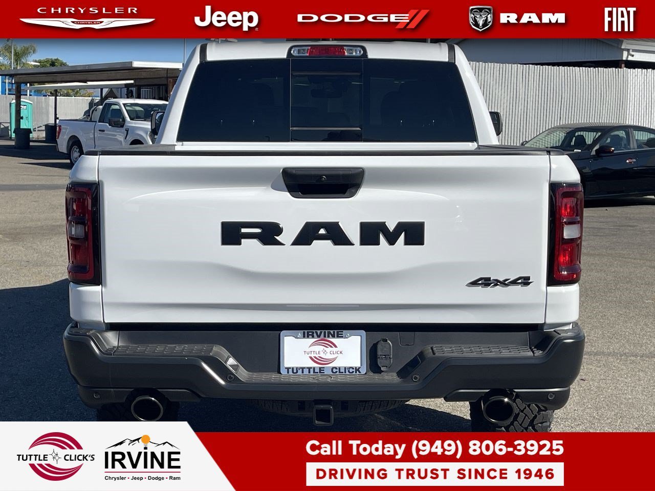 New 2026 Bright White Clear-Coat Exterior Paint RAM Warlock image 5