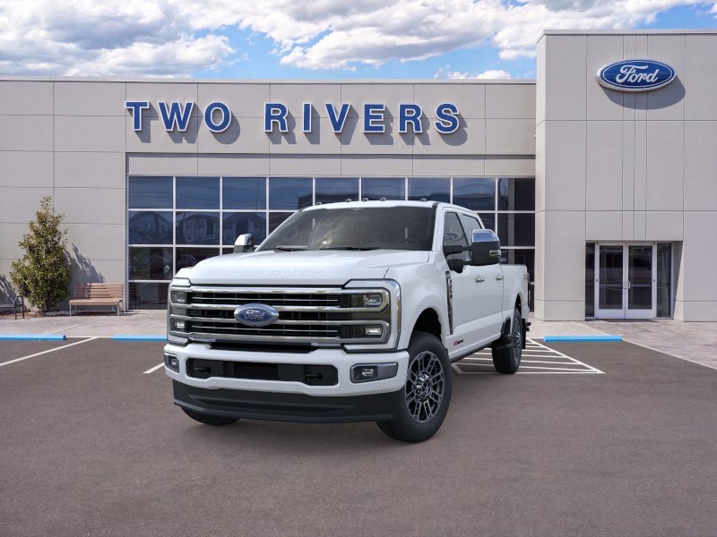 New 2026 Star White Metallic Tri-Coat Ford F-250® Platinum® image 2