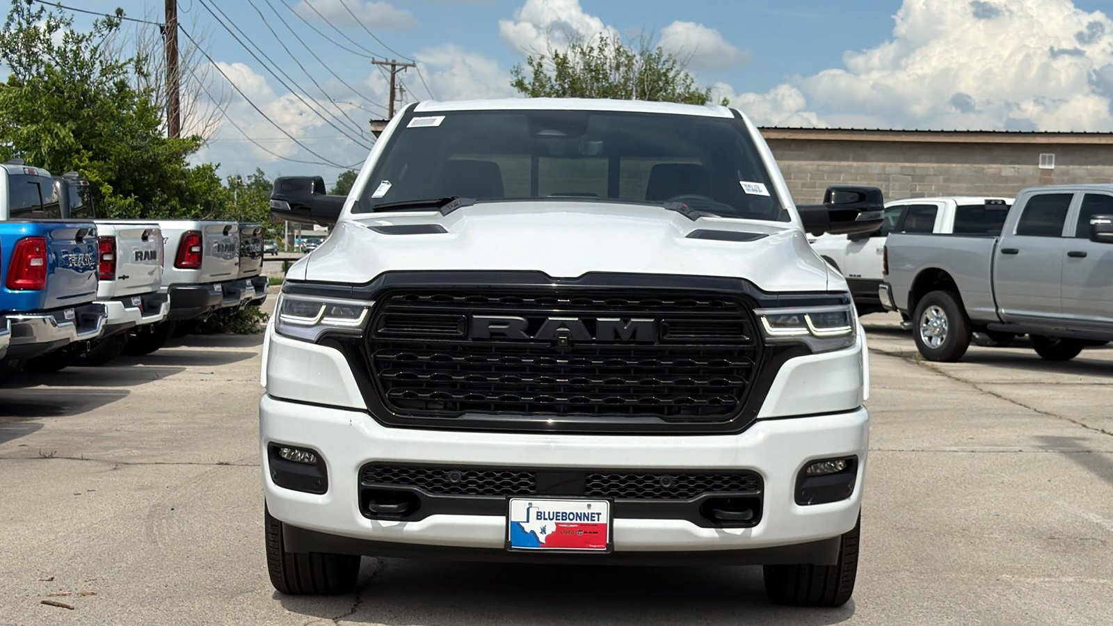 New 2026 Bright White Clear-Coat Exterior Paint RAM Limited image 2