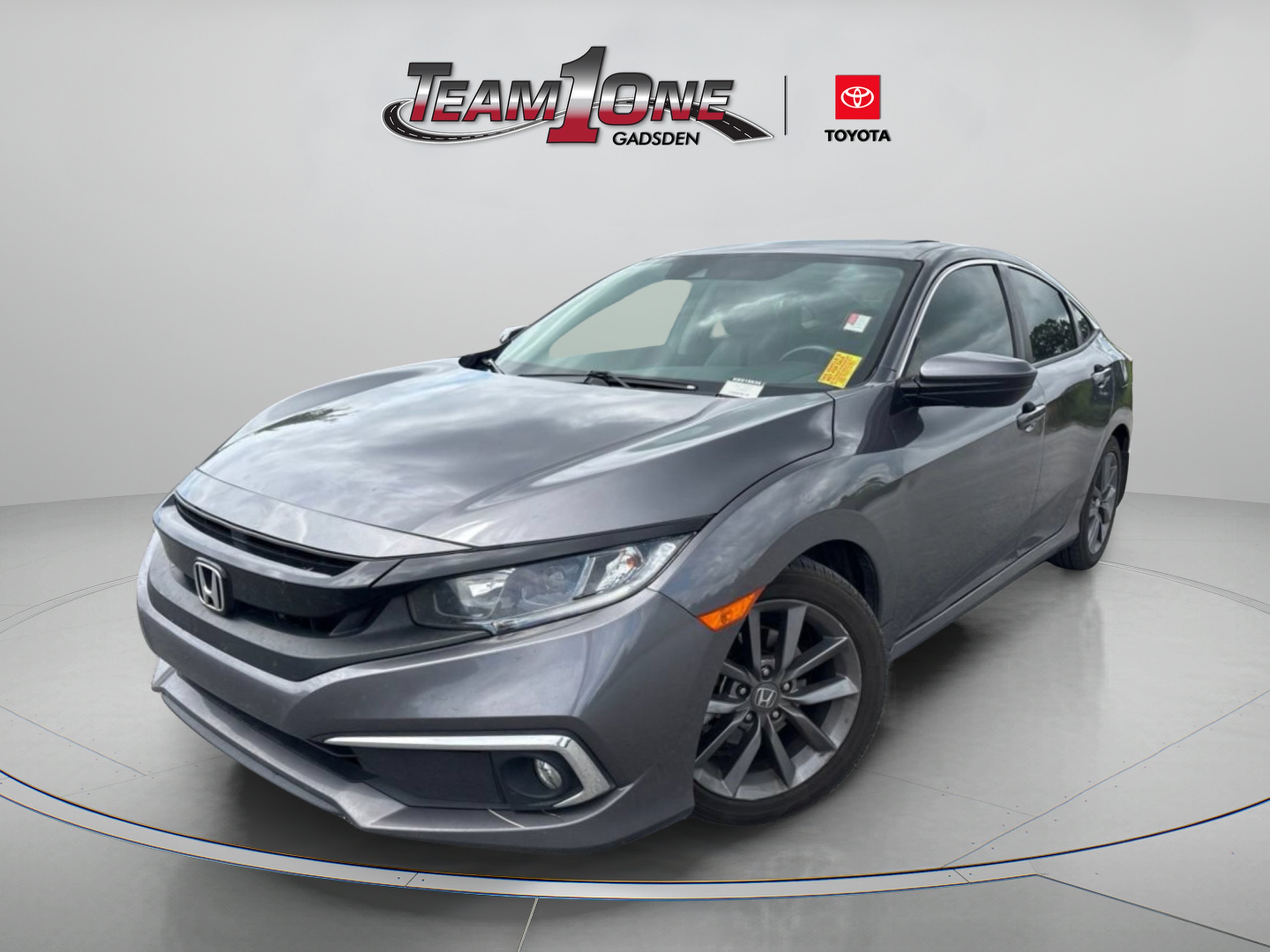 Used 2019 Modern Steel Metallic Honda EX image 1