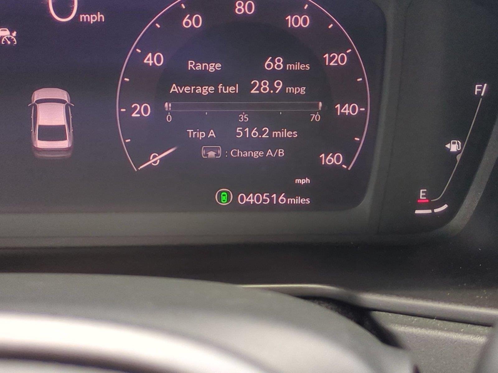 Used 2023 Meteorite Gray Metallic Honda EX image 23