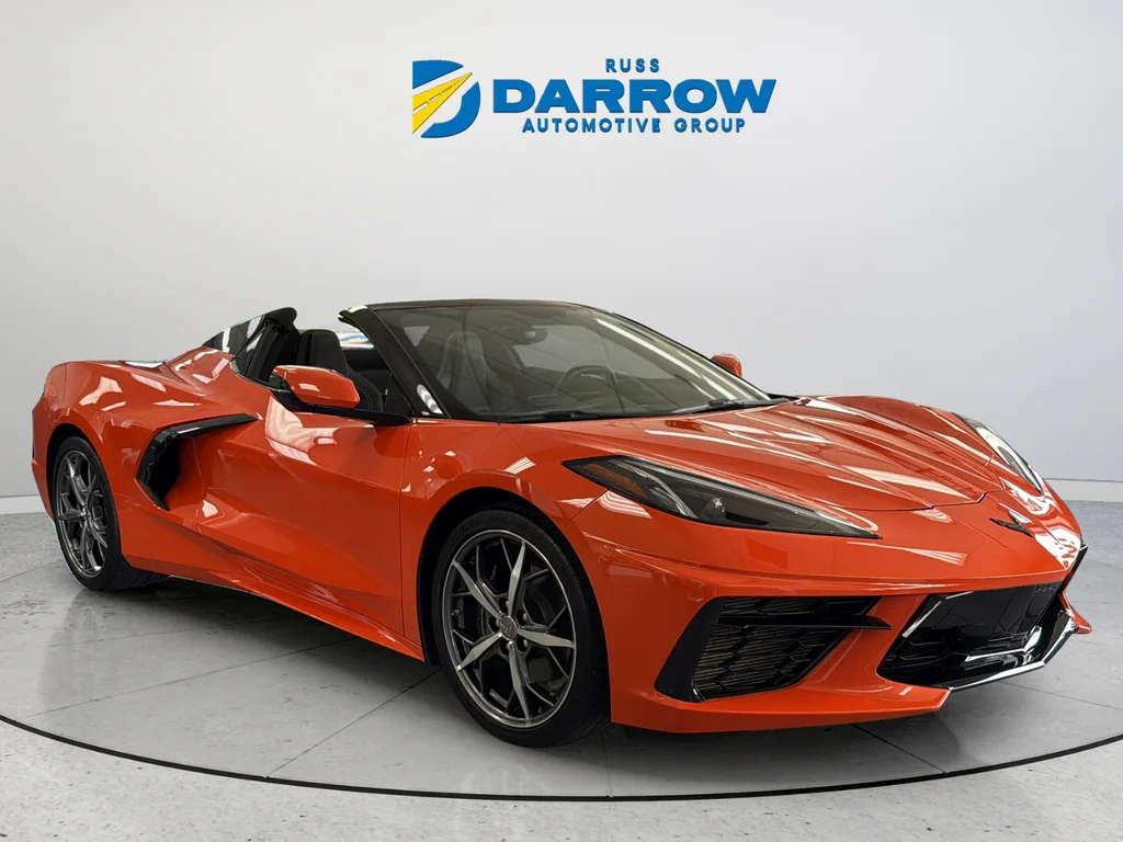 Used 2021 Orange Chevrolet Stingray image 7
