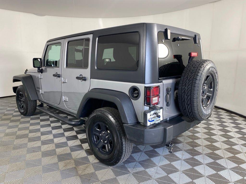 Used 2016 Billet Silver Metallic Clearco Jeep Unlimited Sport image 7