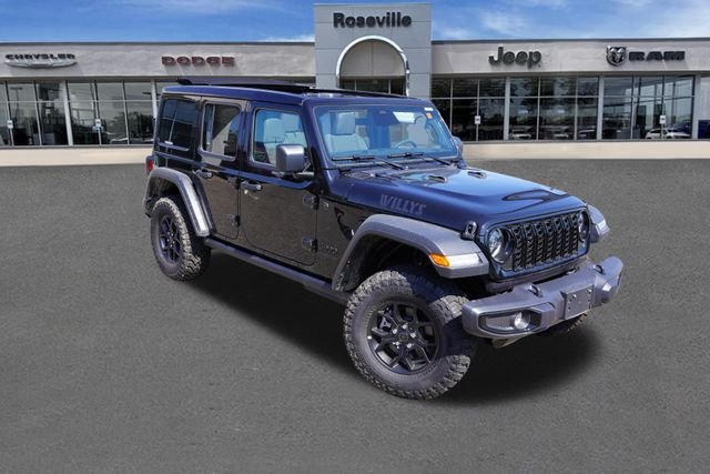 New 2026 Black Clearcoat Jeep Willys image 1