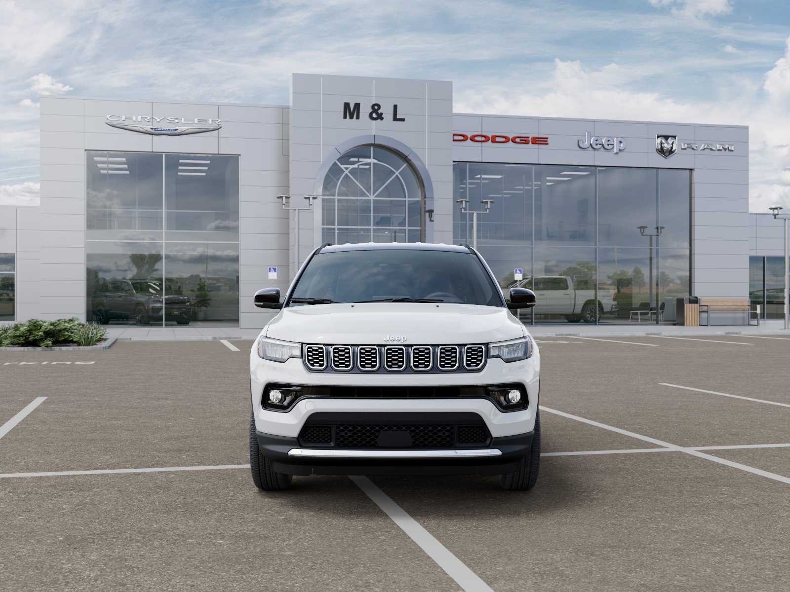 New 2026 Bright White Clear-Coat Exterior Paint Jeep Limited image 32