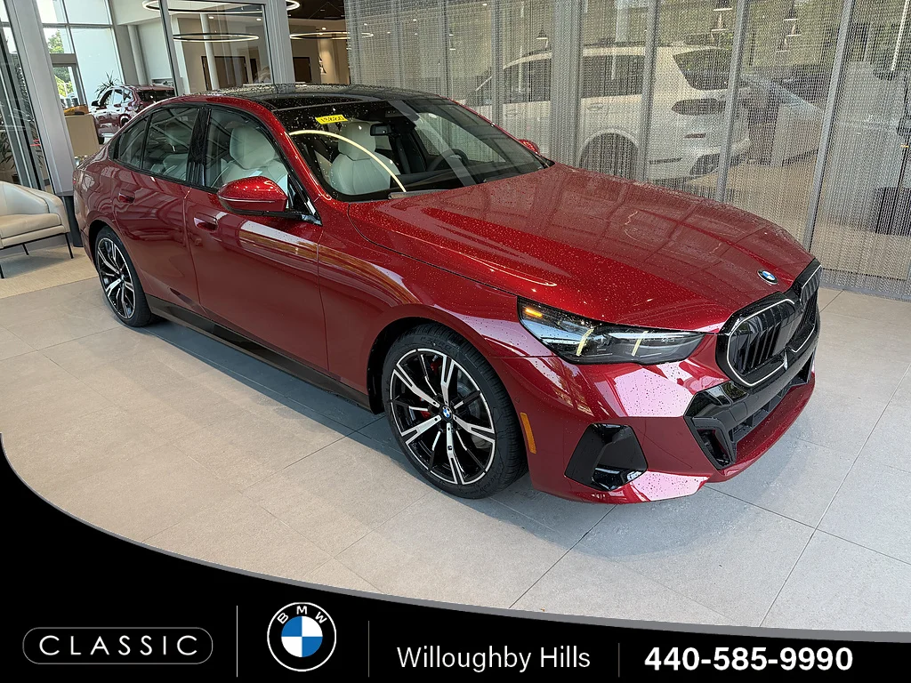 New 2027 Vegas Red Metallic BMW 530i xDrive image 1