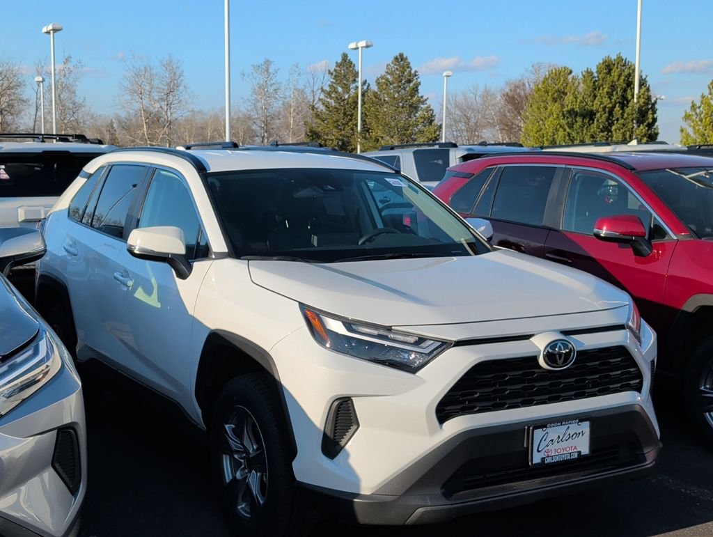 Certified 2025 Toyota RAV4 XLE with VIN 2T3P1RFV2SW545358 for sale in Minneapolis, Minnesota