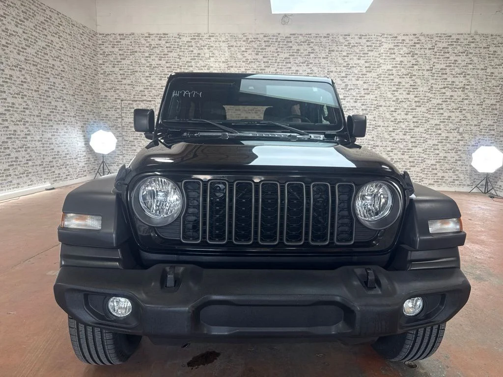 Used 2024 Black Clearcoat Jeep Sport S image 2