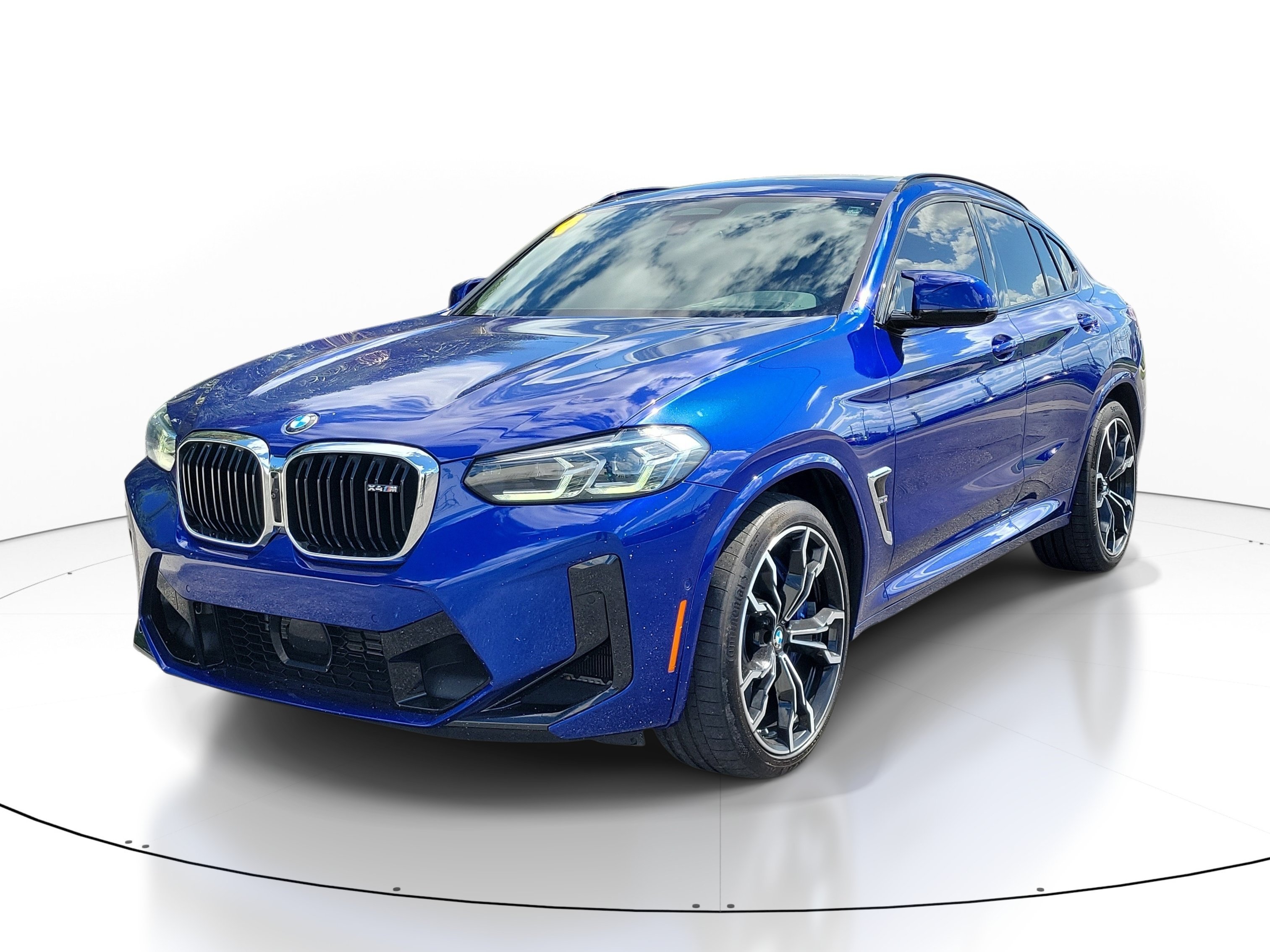 Used 2024 Marina Bay Blue Metallic BMW Sports Activity Coupe image 3