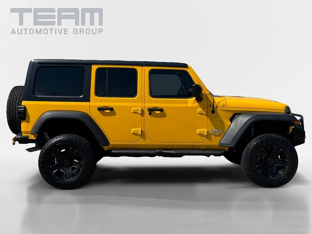 Used 2019 Yellow Jeep Unlimited Sport S image 8