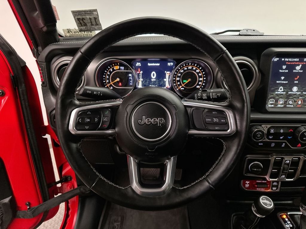 Used 2023 Red Clearcoat Jeep Rubicon image 29