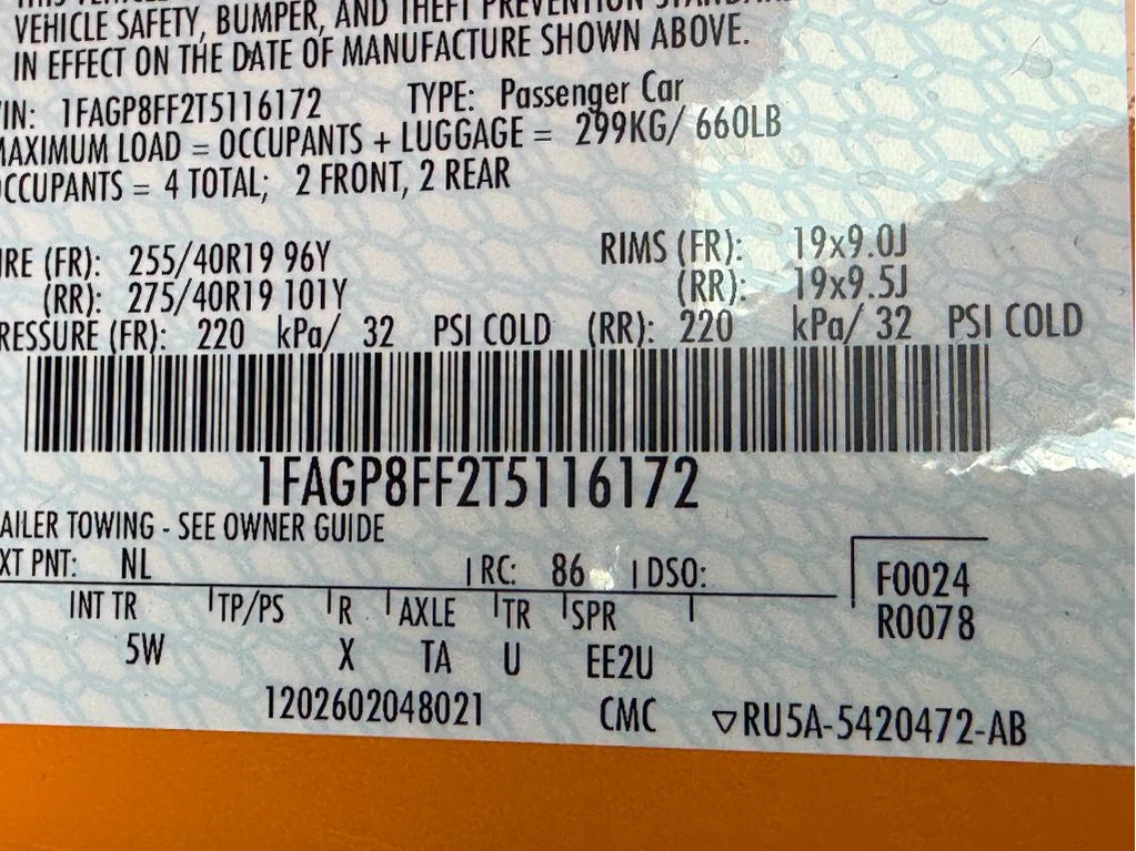 New 2026 Orange Fury Metallic Tri-coat Ford SHELBY GT350 image 33