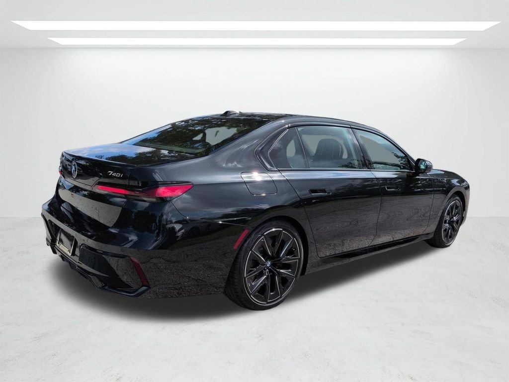 New 2026 Black Sapphire Metallic BMW 740i xDrive image 4