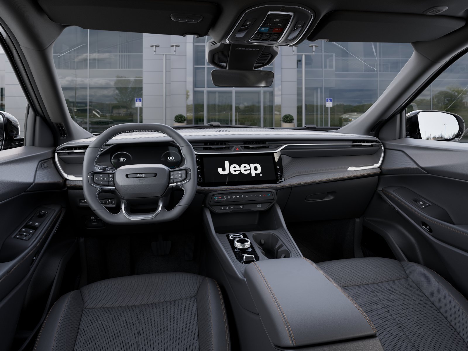 New 2026 Bright White Clear-Coat Exterior Paint Jeep Overland image 40